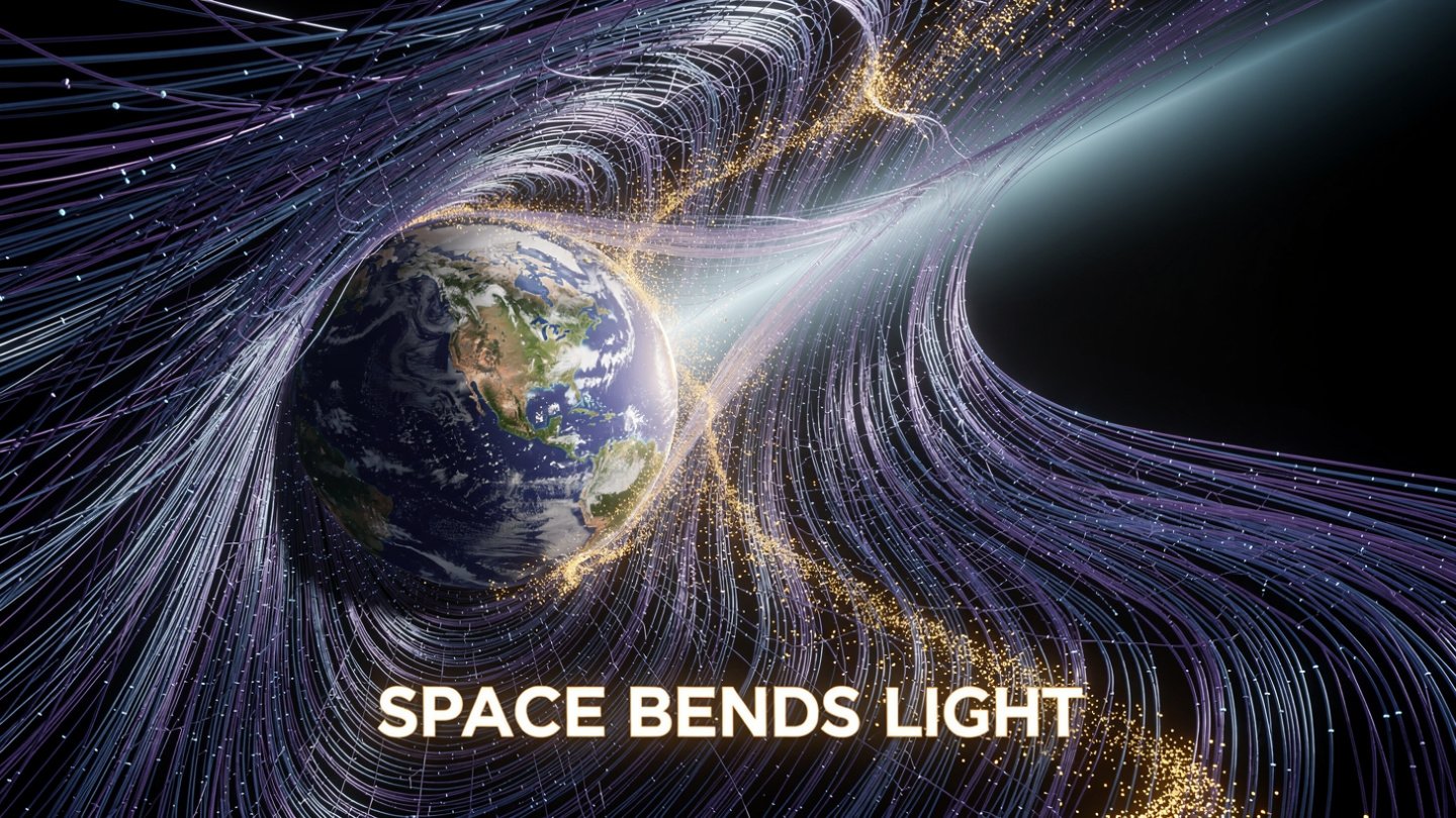 Why Gravity Bends Light That Has No Mass