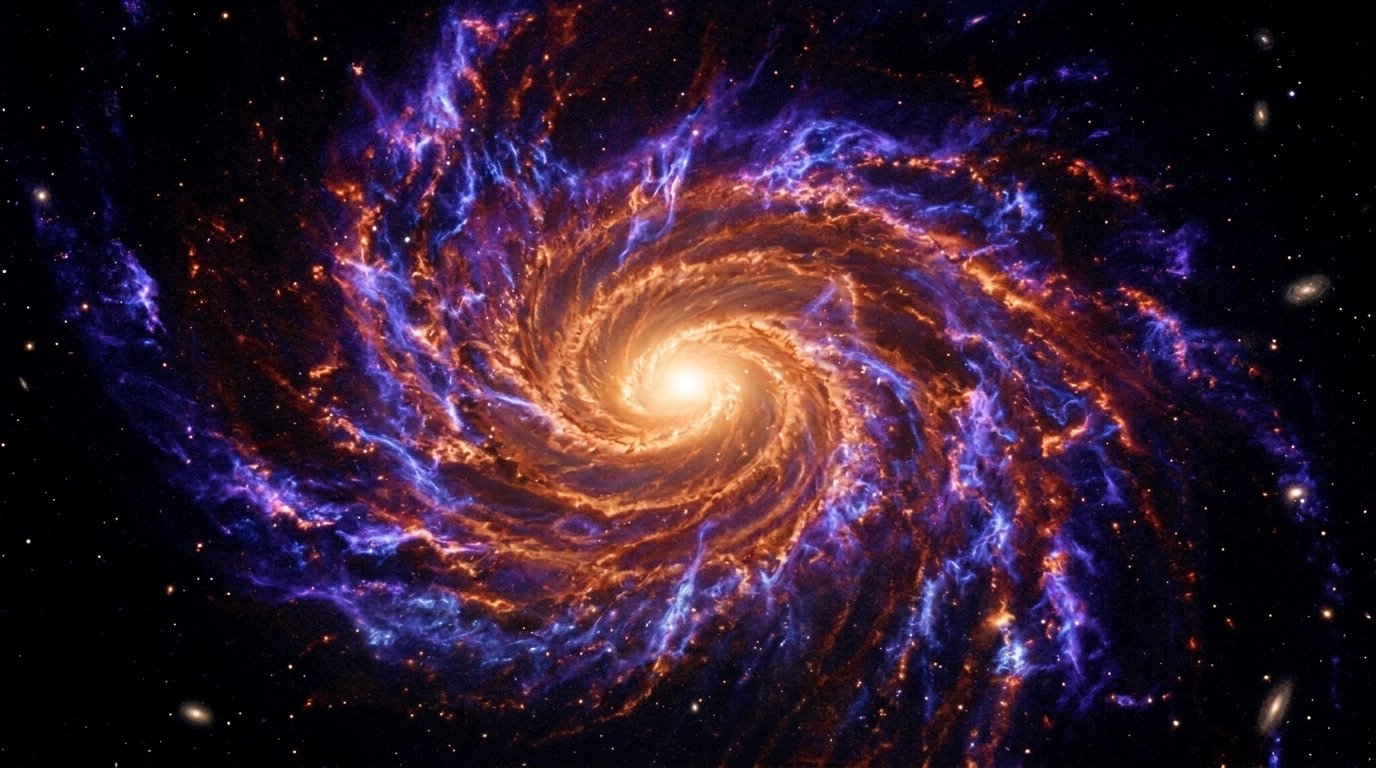 Why the Void Between Galaxies Burns